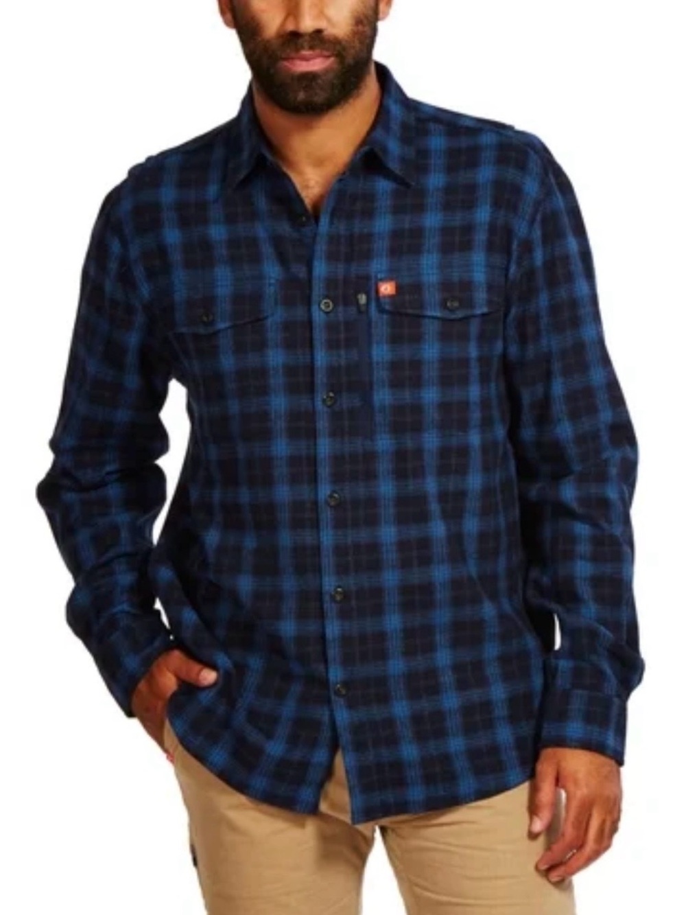 The American Outdoorsman | NWT Navy Blue Flannel
